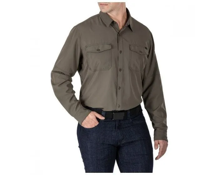 5.11 Mens Marksman Long Sleeve Button Down Shirt