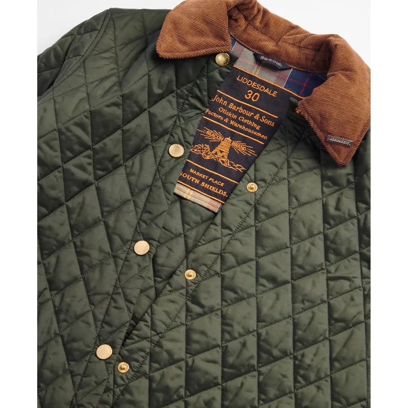 Barbour 30th Anniversary Modern Ladies Liddesdale Jacket - Olive/Classic