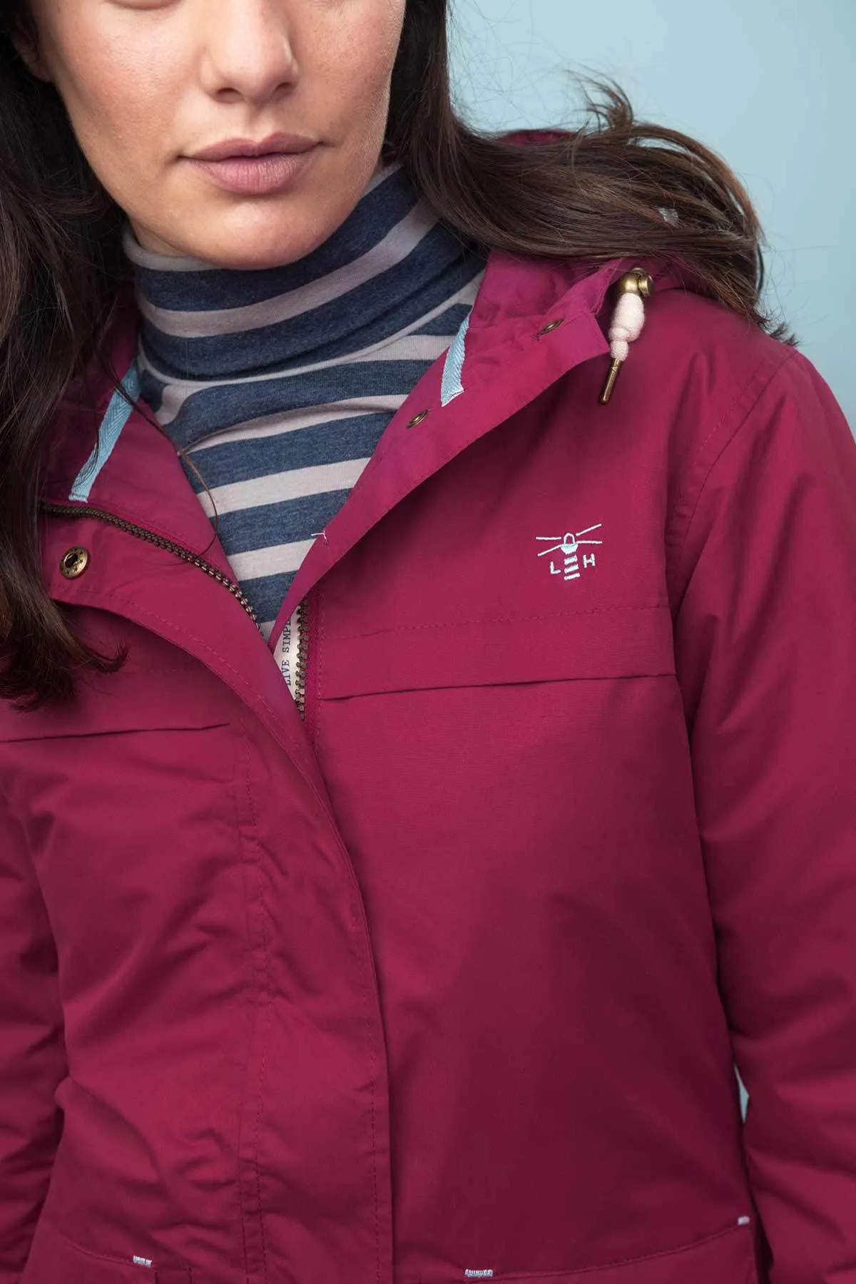 Beaufort Womens Waterproof Jacket - Sunset