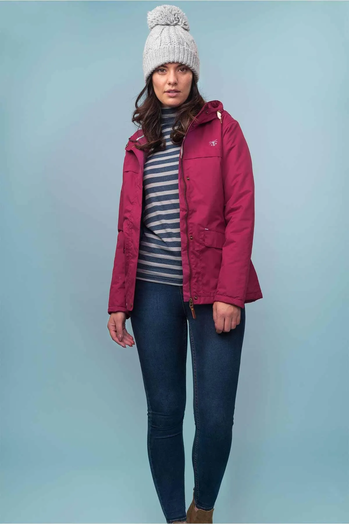 Beaufort Womens Waterproof Jacket - Sunset