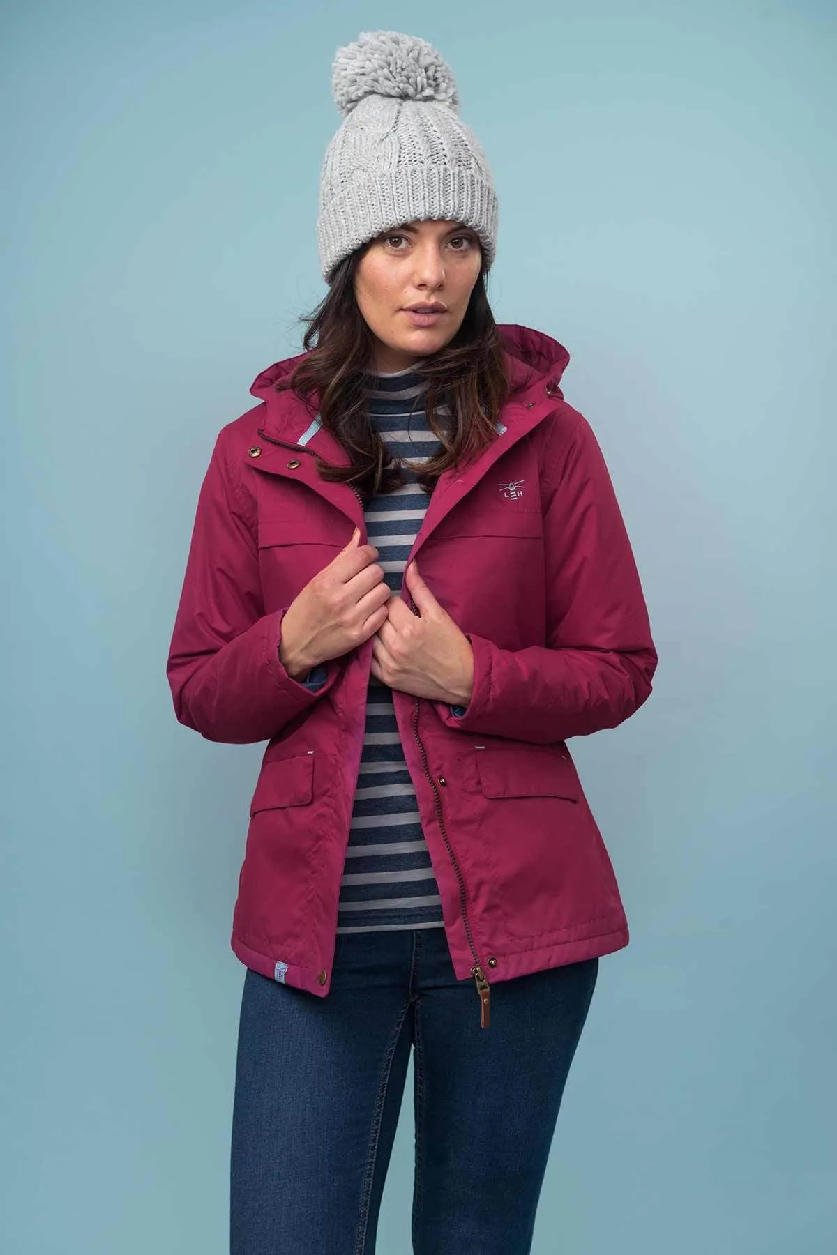 Beaufort Womens Waterproof Jacket - Sunset