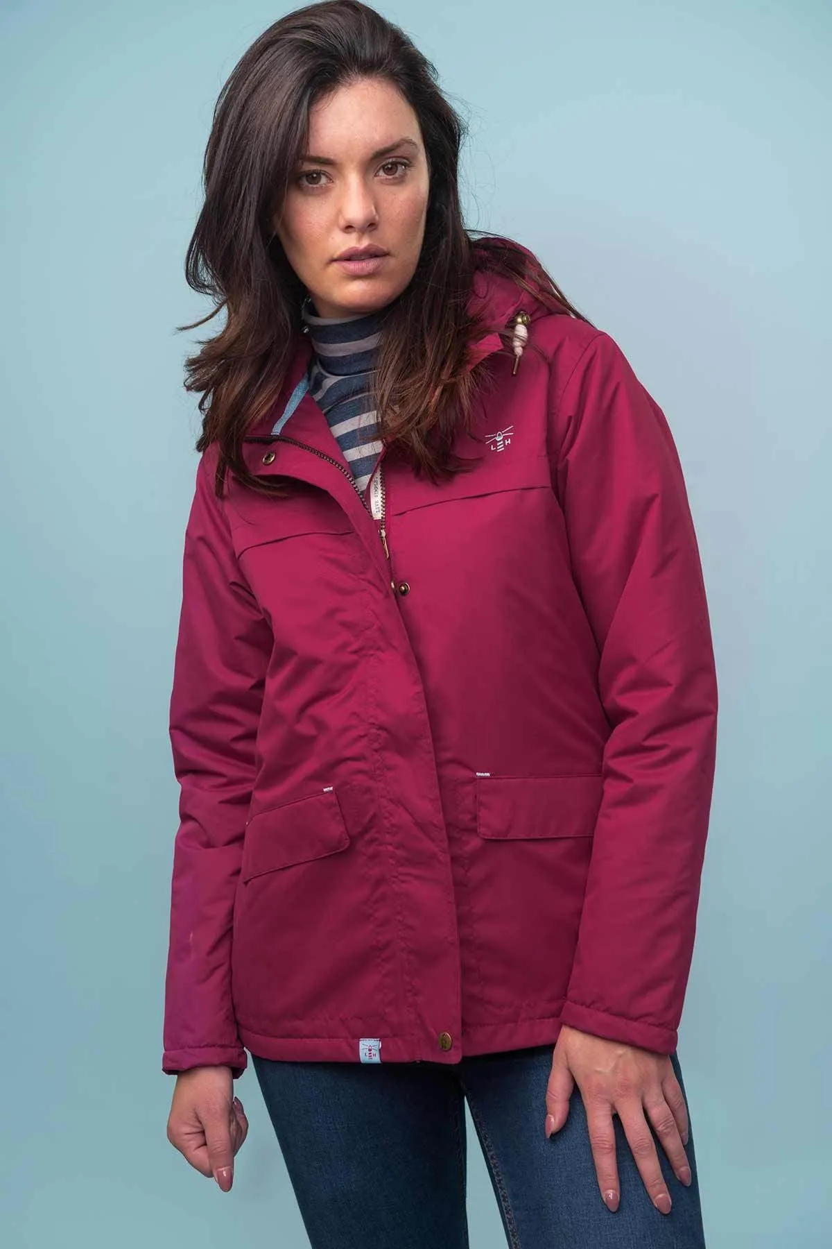 Beaufort Womens Waterproof Jacket - Sunset