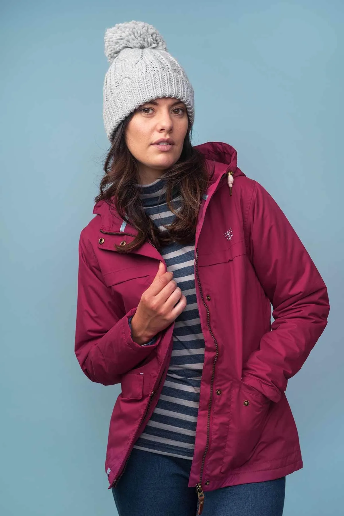 Beaufort Womens Waterproof Jacket - Sunset