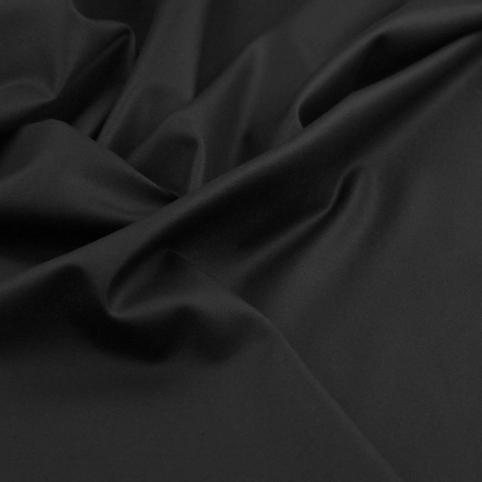 Black Double Weave Stretch Fabric 98898