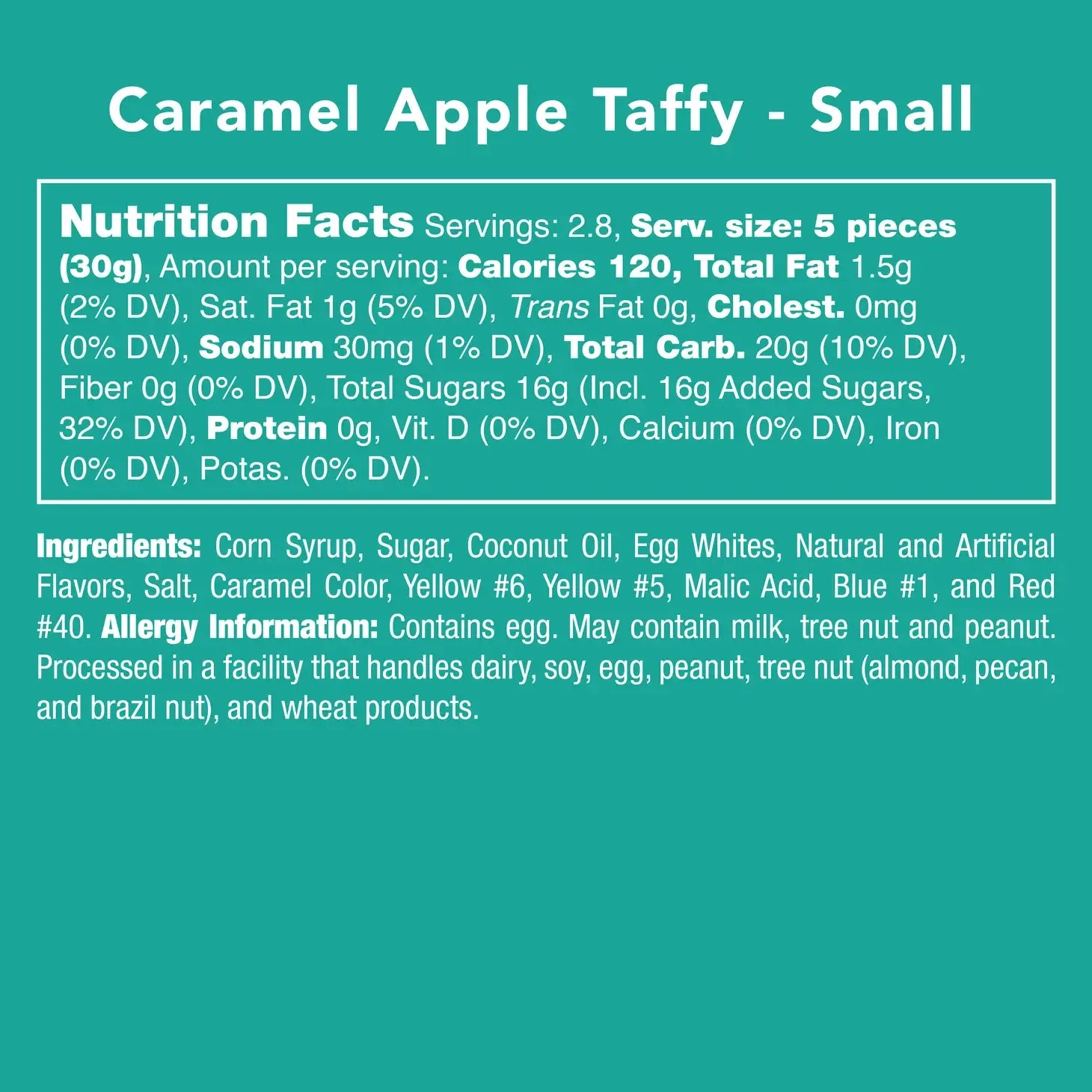 Candy Club - AUTUMN COLLECTION, Caramel Apple Taffy