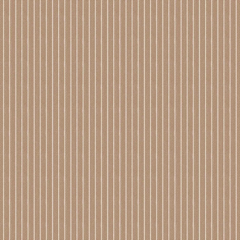 Creating Memories - Autumn - Stripe Woven in Toffee - Tilda Fabrics - TIL160076 - Half Yard