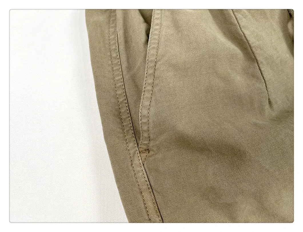 Cuffed Utility Cargo Pants