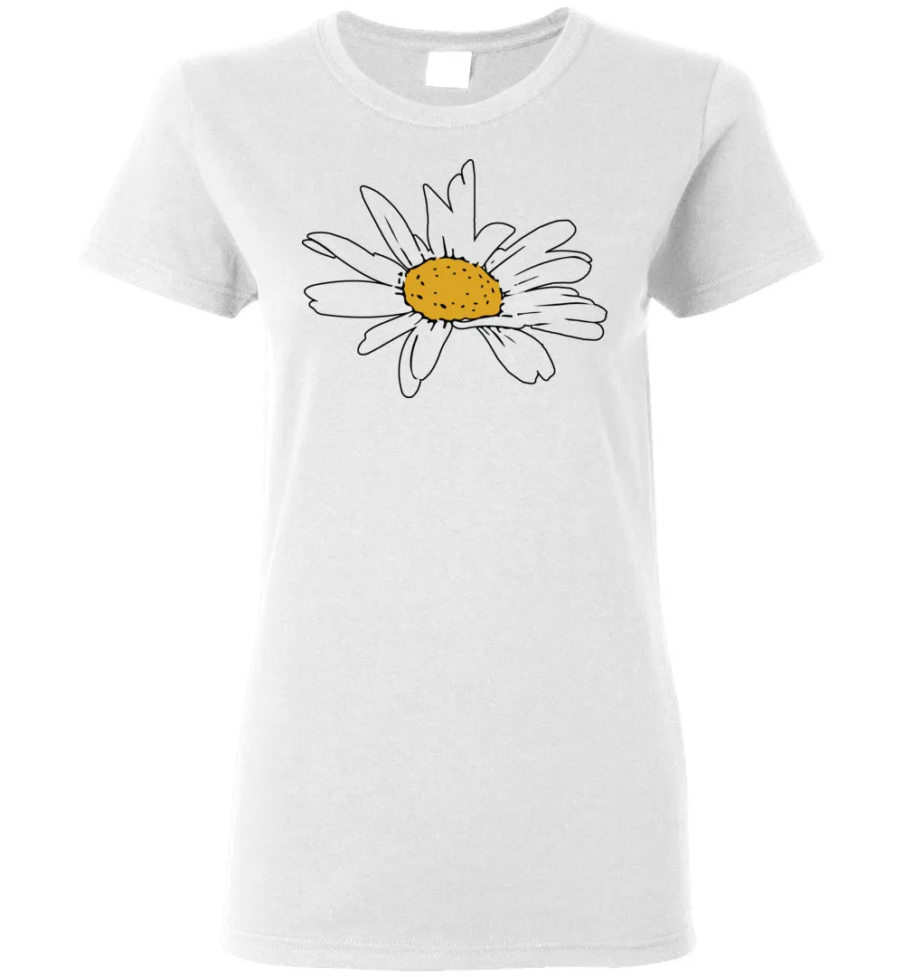 Daisy Flower Short-Sleeve