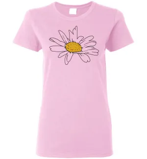 Daisy Flower Short-Sleeve