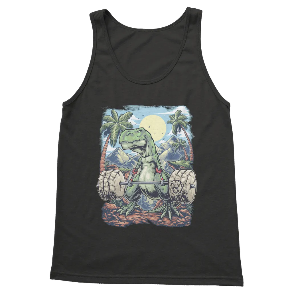 Deadlifting T-rex Tank