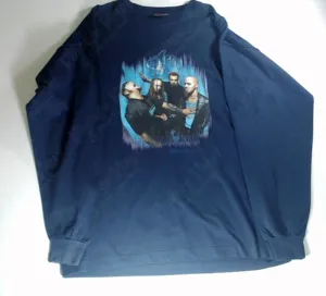 Drowning Pool - Band Navy Long Sleeve Shirt