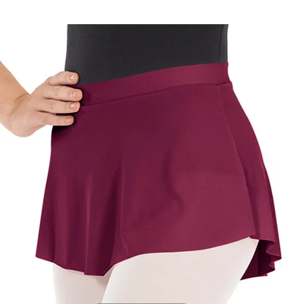 Eurotard Womens High Low Pull On Mini Ballet Skirt