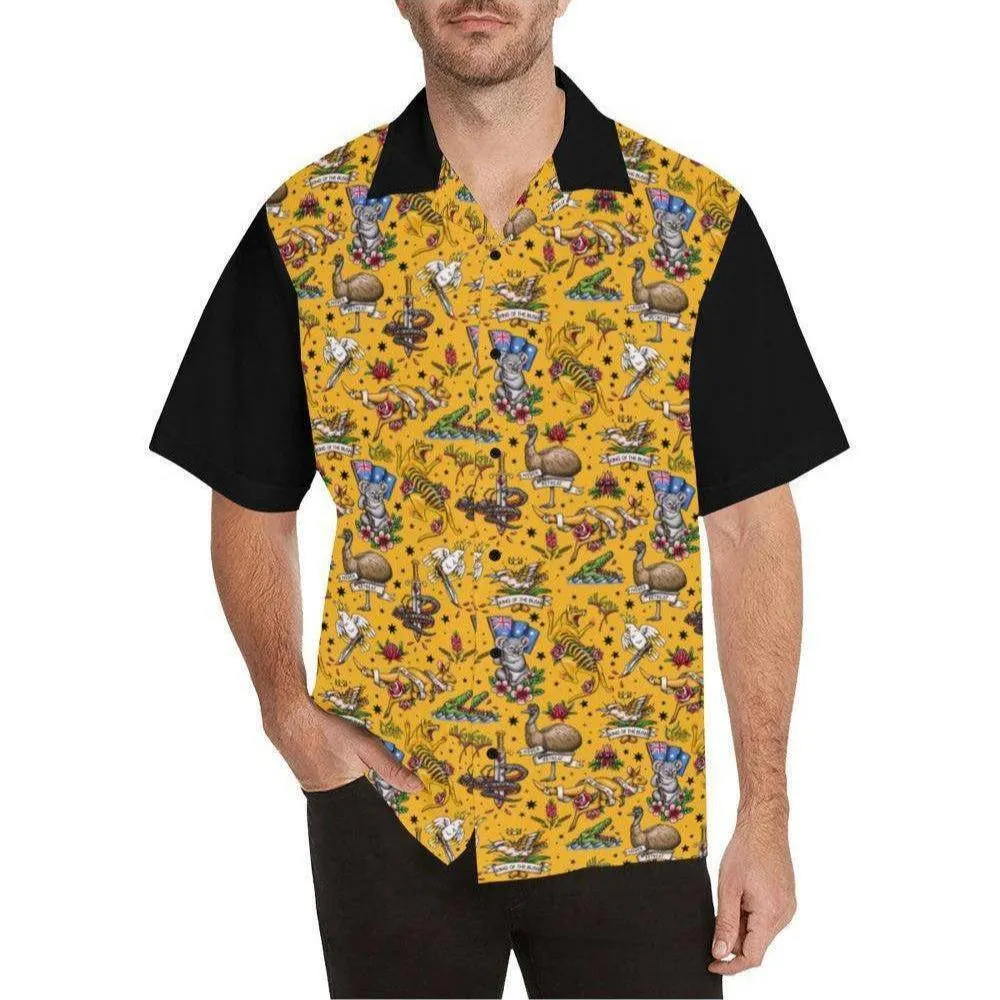 Fair Dinkum! Aussie Fauna Men's Button Up Shirts