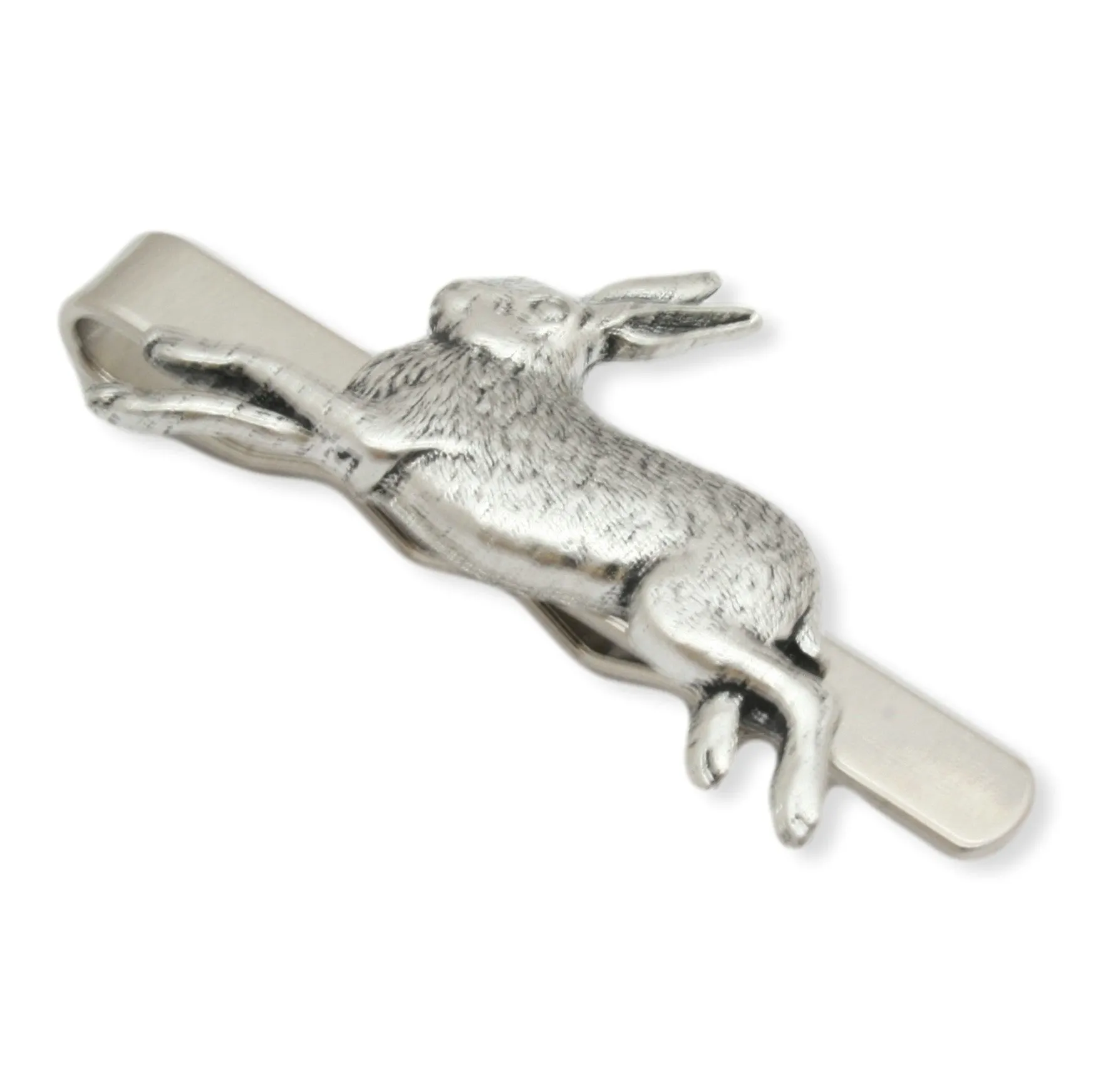 Hare Running Tie Slide