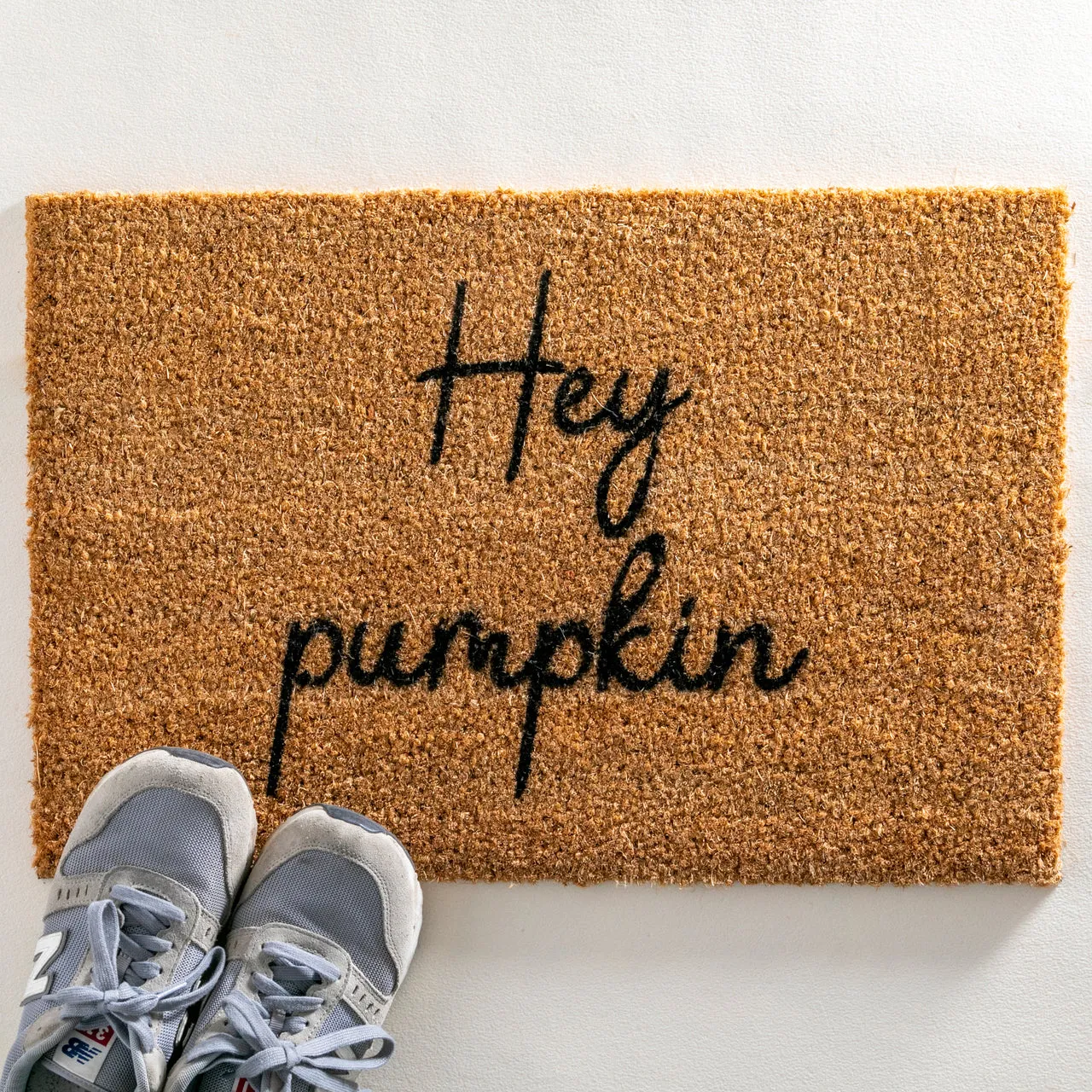 Hey Pumpkin Doormat