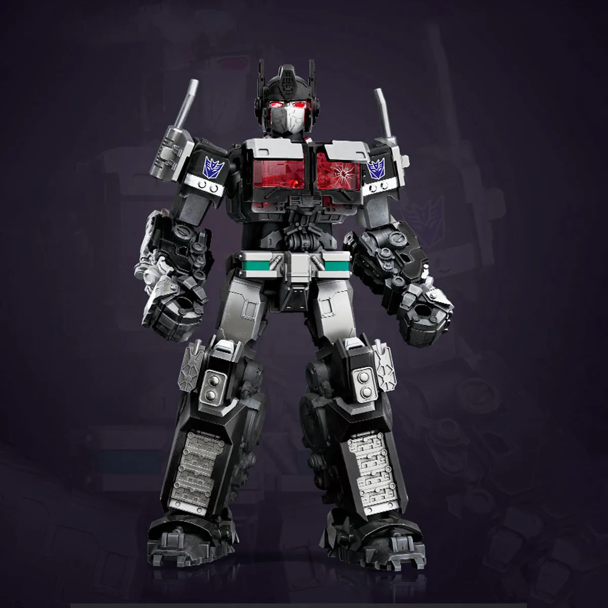 HiPlay Blokees Assembly Model Kits: Transformers Classis Class 08 - Nemesis, Mecha Musume Style, Height 13cm Miniature