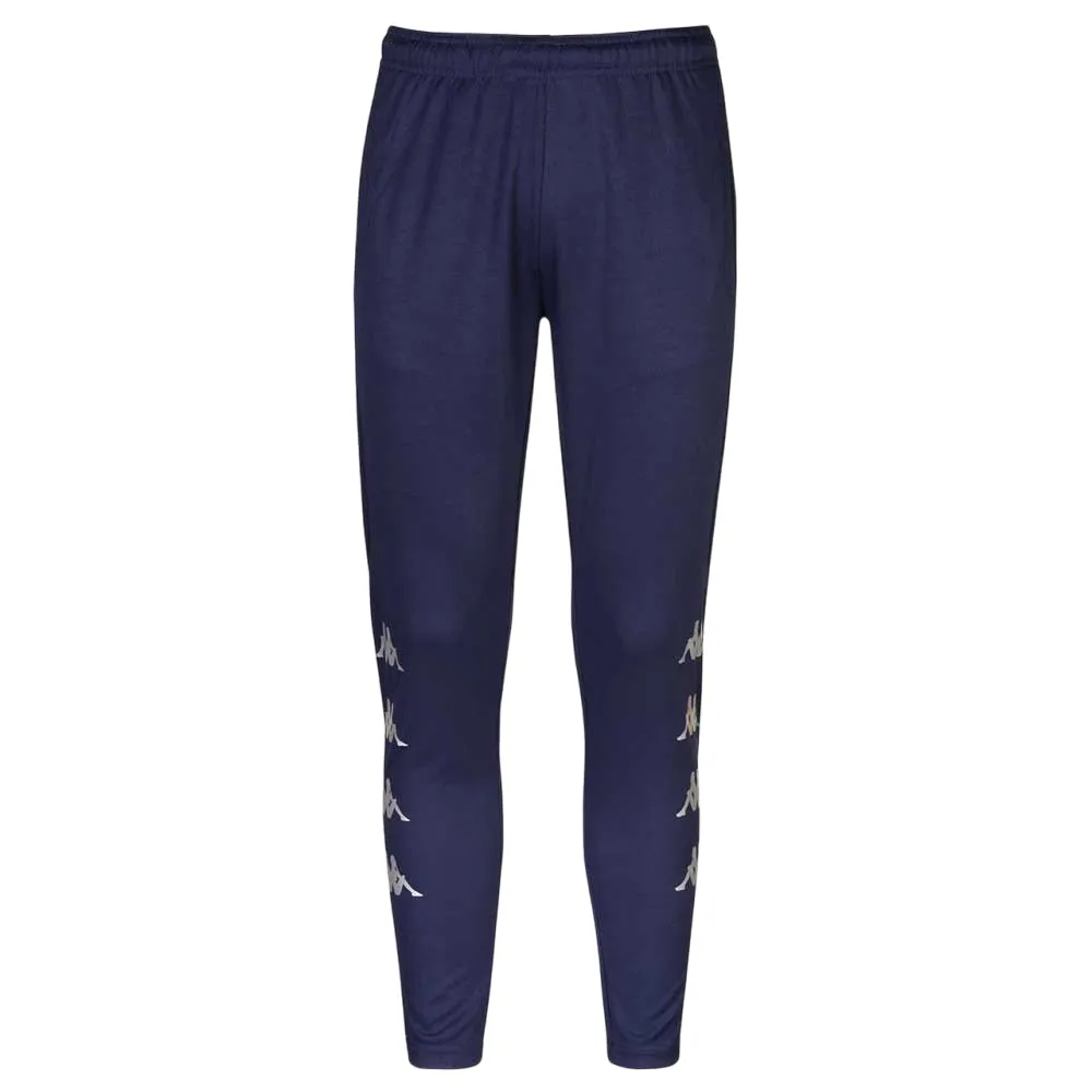 Kappa Mens Training Dolcedo Performance Joggers Blue Marine Pants