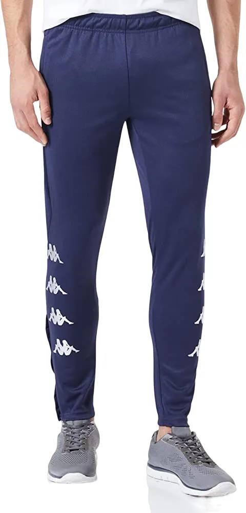 Kappa Mens Training Dolcedo Performance Joggers Blue Marine Pants