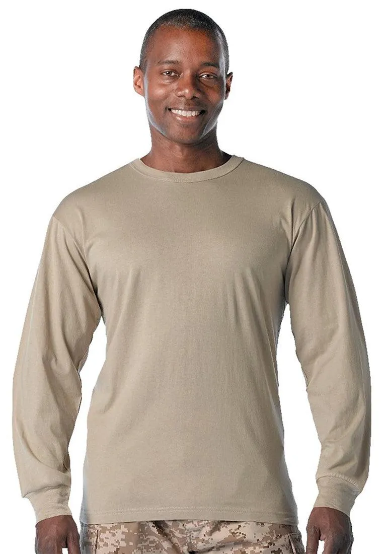 Long Sleeve Solid T-Shirt