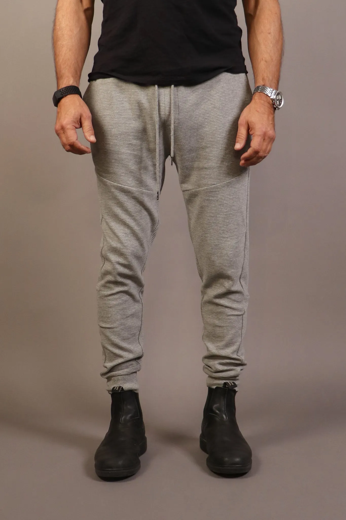 Men's Textured Joggers