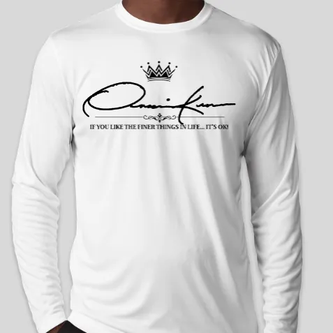 Onassis Krown Signature Collection Long Sleeve T-Shirt