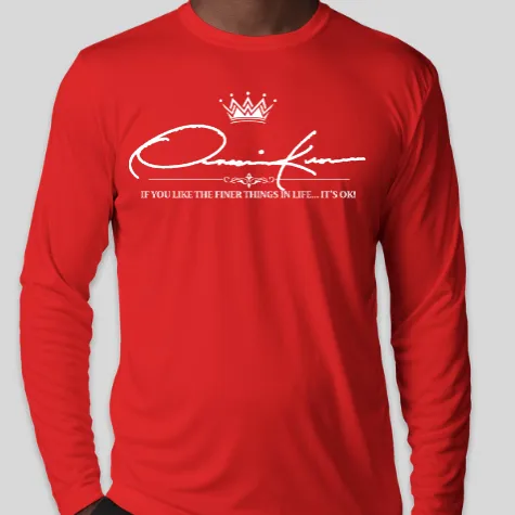 Onassis Krown Signature Collection Long Sleeve T-Shirt