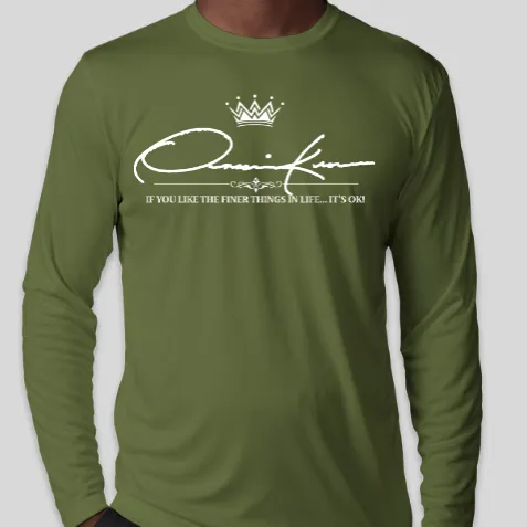 Onassis Krown Signature Collection Long Sleeve T-Shirt