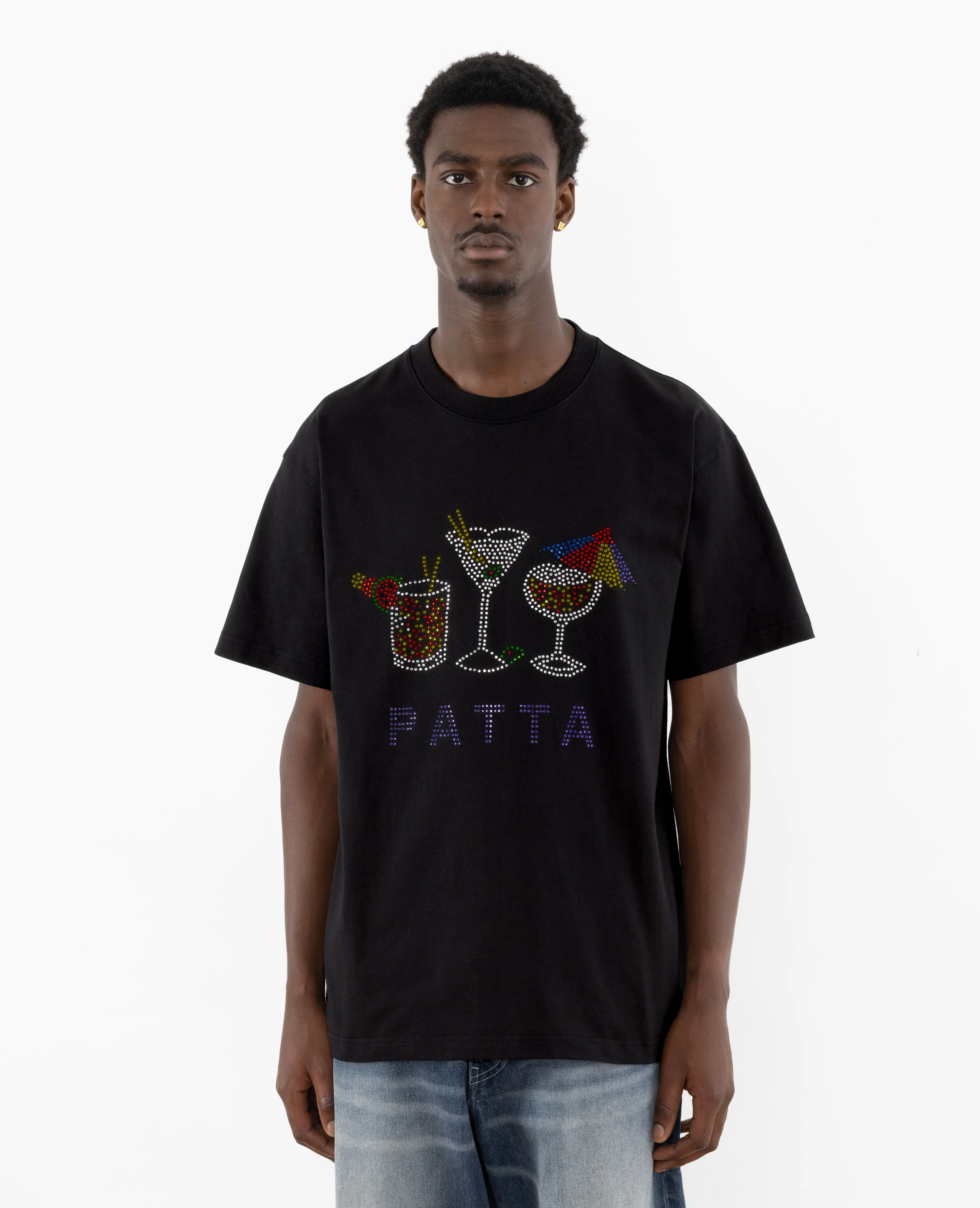 Patta Its 5 O'Clock Somewhere T-Shirt (Black)