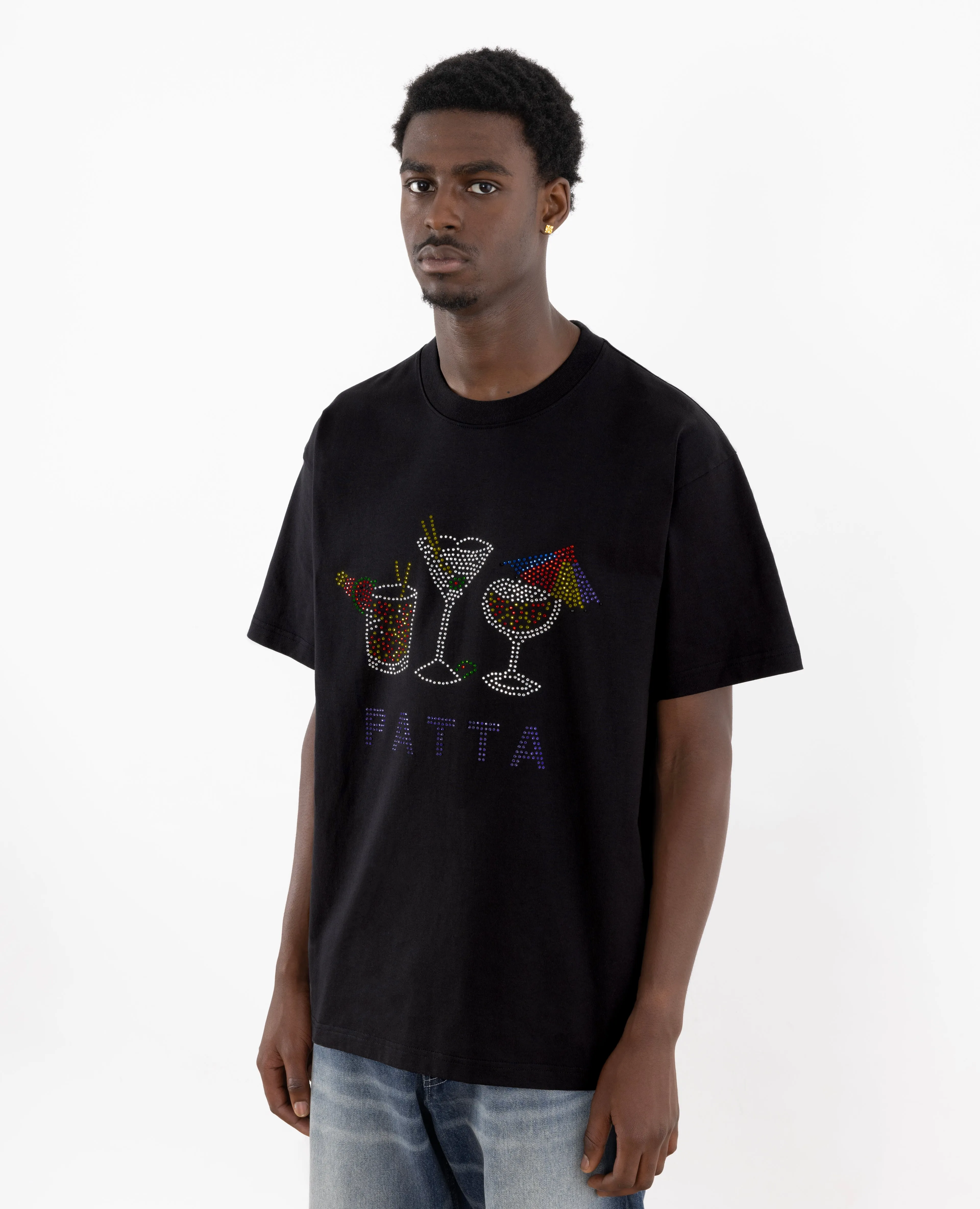 Patta Its 5 O'Clock Somewhere T-Shirt (Black)