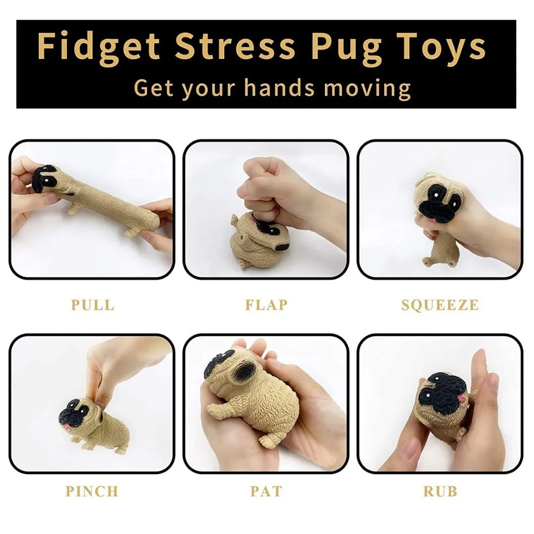 Pug Stress Buster - Squishy Doggy