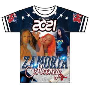 "Zamoria" Custom Designed Graduation 3D shirt