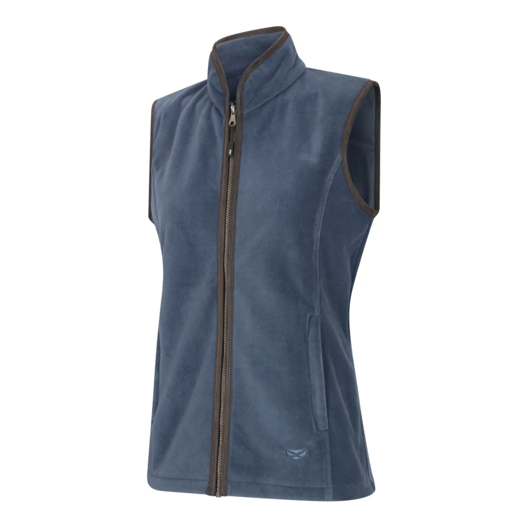 Stenton Ladies Fleece Gilet - Slate Grey by Hoggs of Fife