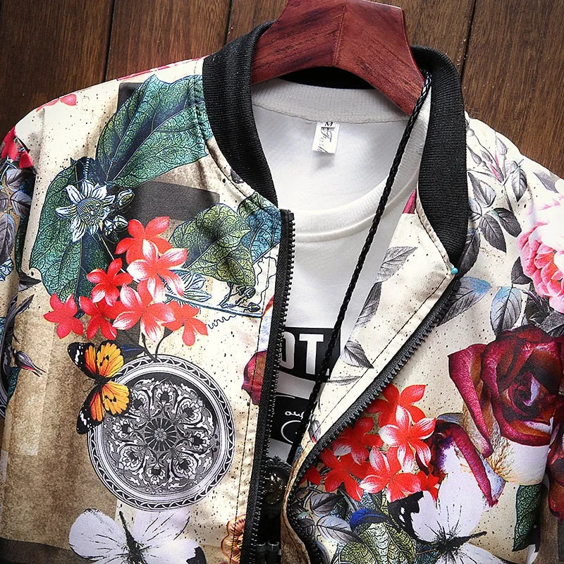 Street Swag Designer Style Floral Jackets