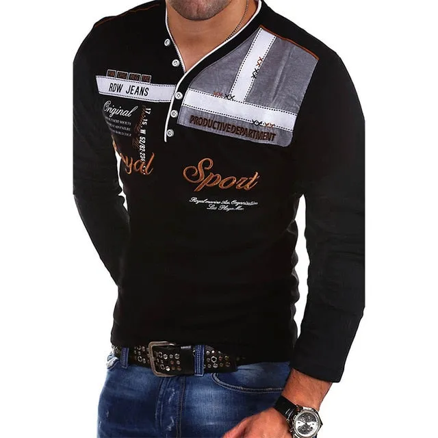 Stylish Athletic Sport Long Sleeve Shirt