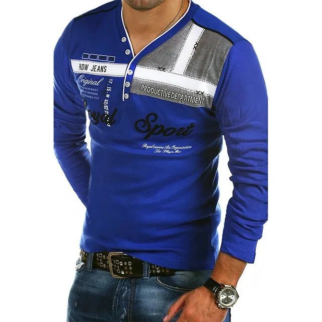 Stylish Athletic Sport Long Sleeve Shirt