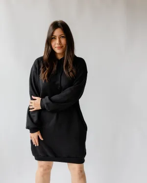 The Everyday Basics Hooded Sweatshirt Dress