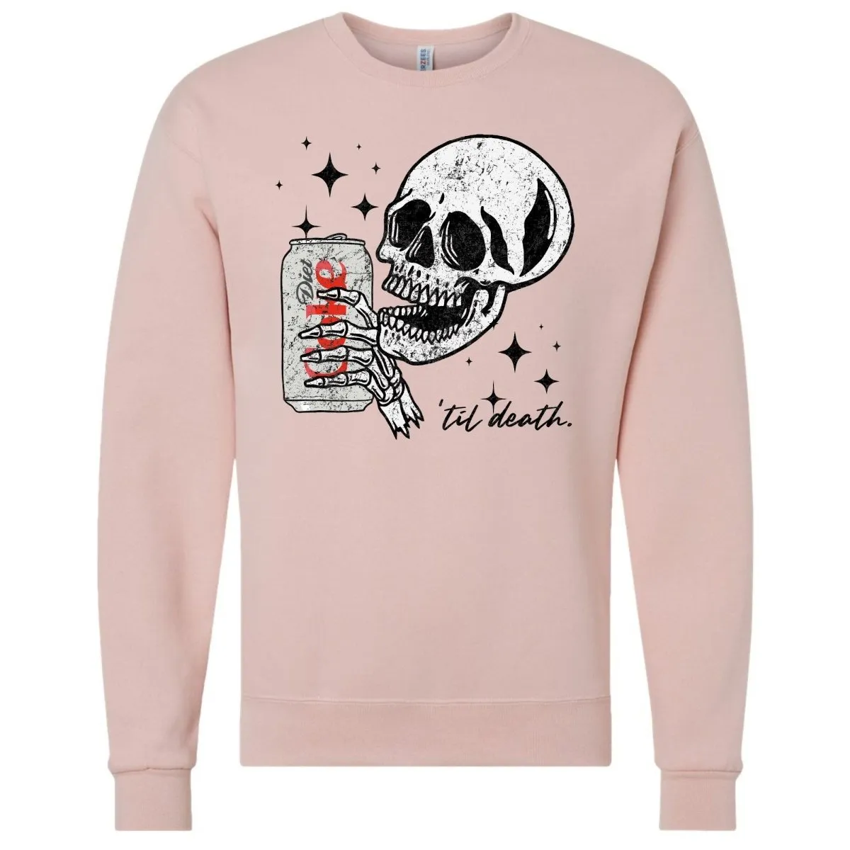 'Til Death Diet Coke' Crewneck Sweatshirt