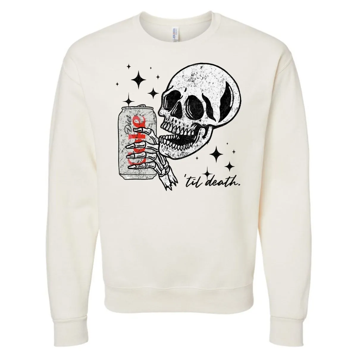 'Til Death Diet Coke' Crewneck Sweatshirt