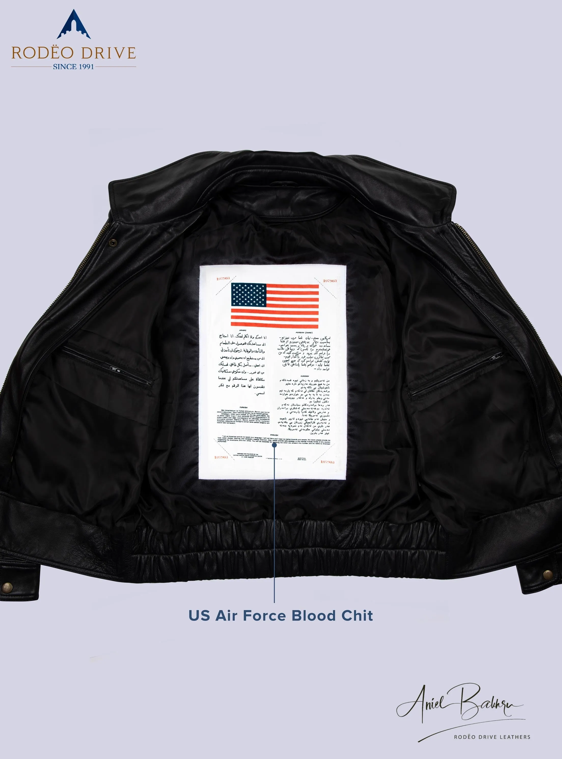 UNITED UNIFORM LEATHER JACKETS MEN