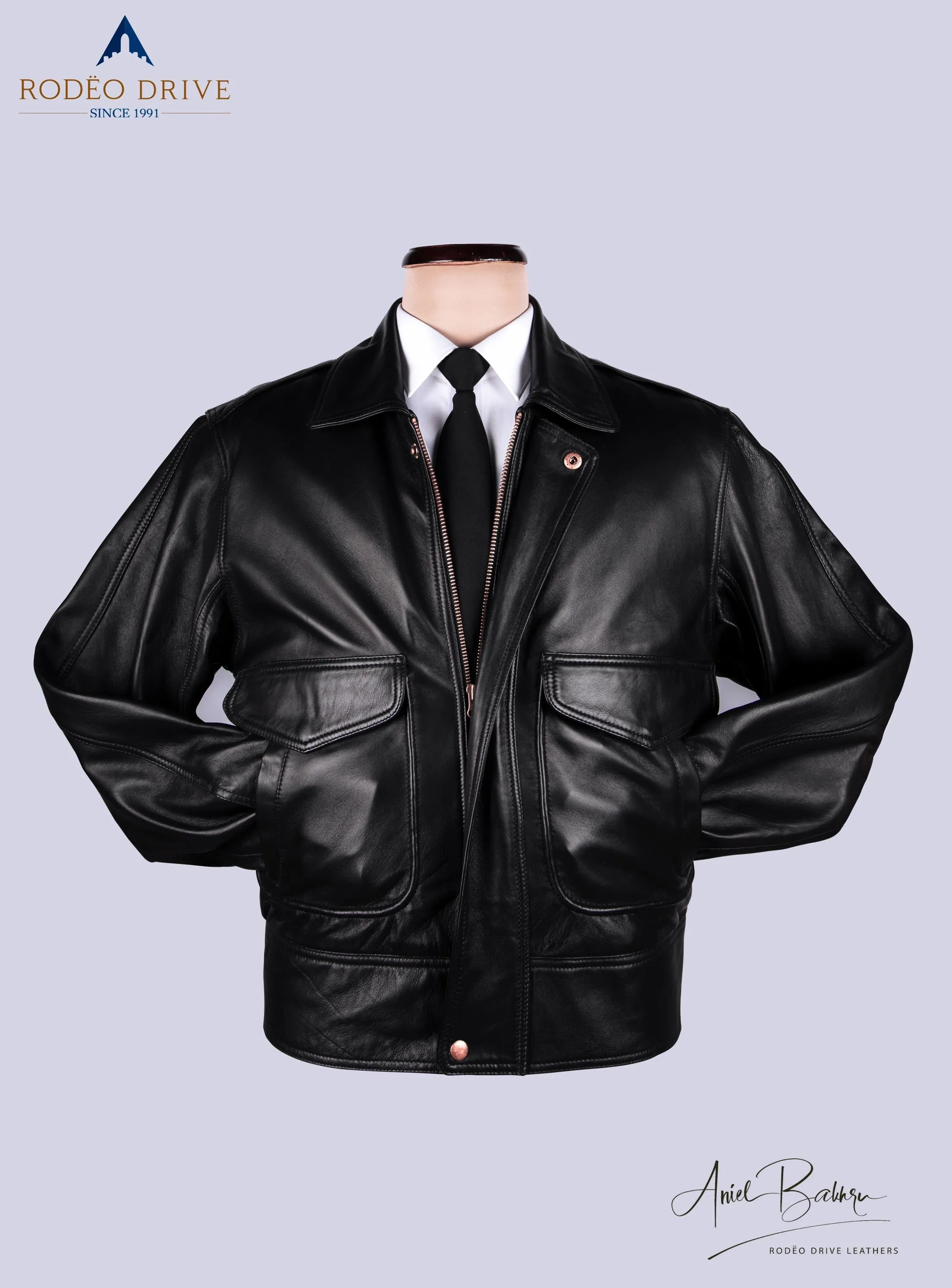 UNITED UNIFORM LEATHER JACKETS MEN