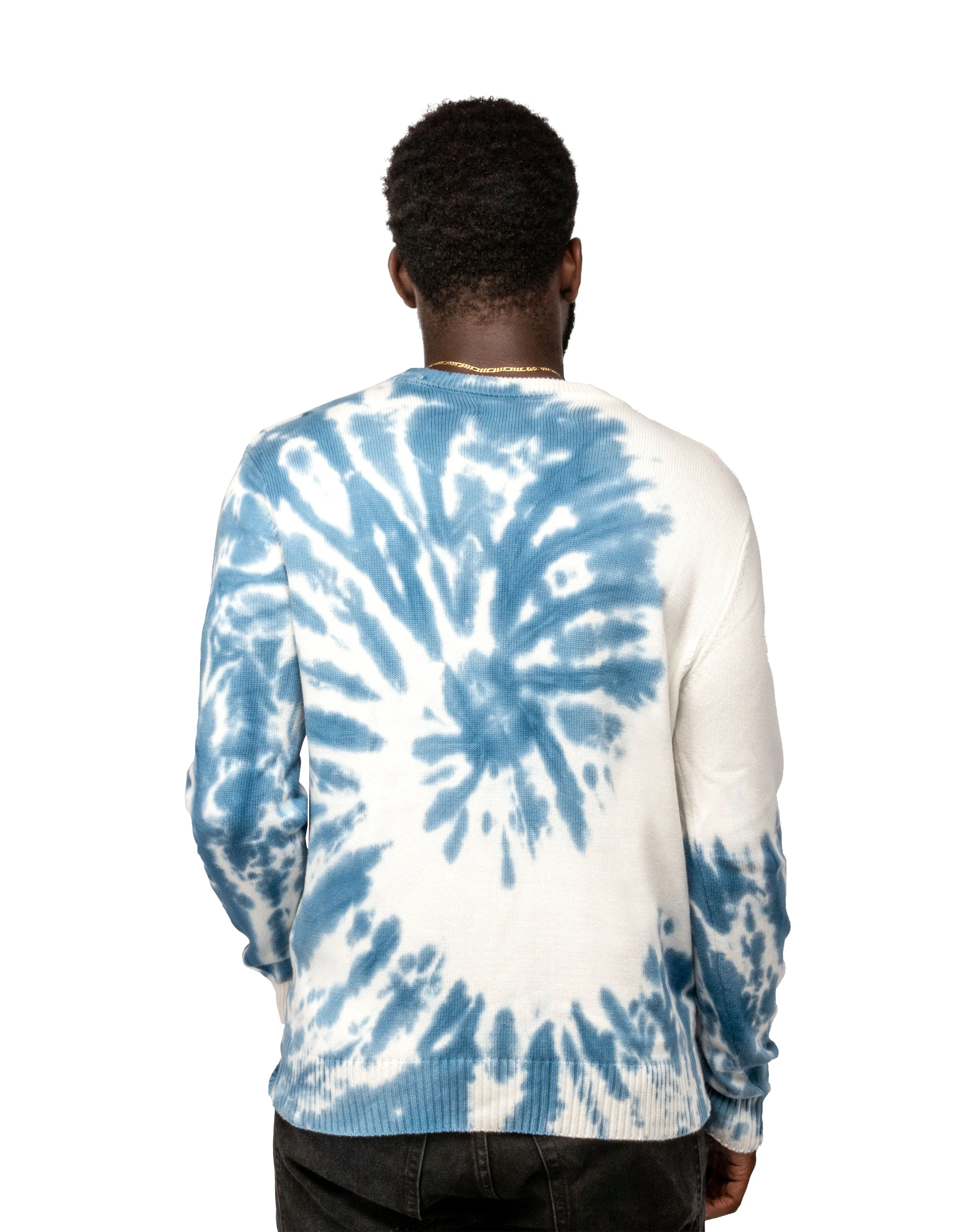 X RAY Pullover Crewneck Spiral Tie Dye Sweater