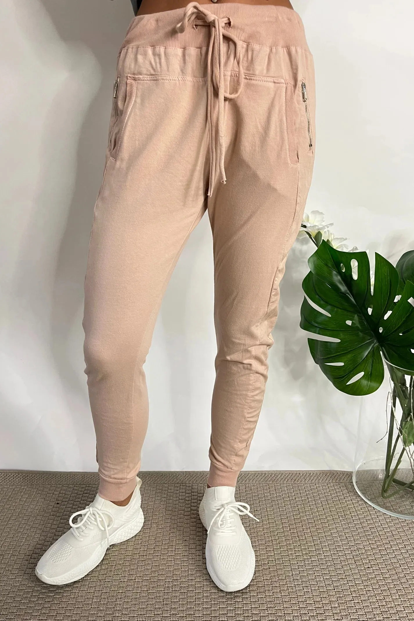 Zip Joggers (multiple colours)